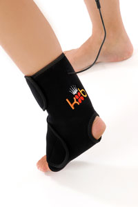Applying the King Brand BFST (Blood Flow Stimulation Therapy) Achilles Wrap to the Ankle