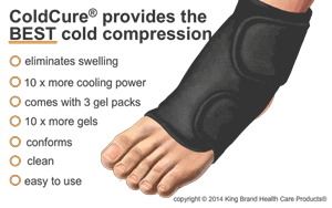 King Brand® Coldcure® is Far Better than Traditional Ice Packs in Every Way