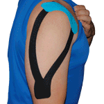 King Brand Shoulder Support Tape Taping Image