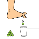 Foot Tendonitis Exercises Marble Pick Ups