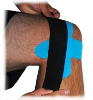 King Brand Support Tape Acts as Armour for Knee Injuries