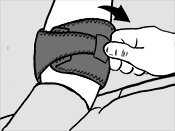 How to Apply the Wrist Wrap to Your Bicep