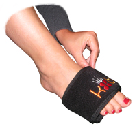 King Brand BFST and Coldcure Wrist Wraps Can Also be Used to Help with Foot Injuries