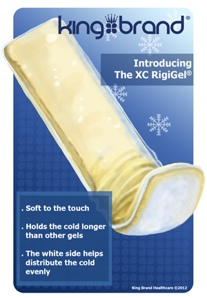 King Brand XC Gel Has Two Sides Distributes Cold and Holds More Cold than Other Gels No Hot Spots