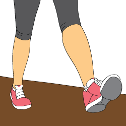 An Illustration Demonstrating Exercise as a Solution to Bakers Cyst