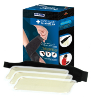 King Brand® ColdCure® Wrist Wrap Shop Product Box with 3 Gel Packs